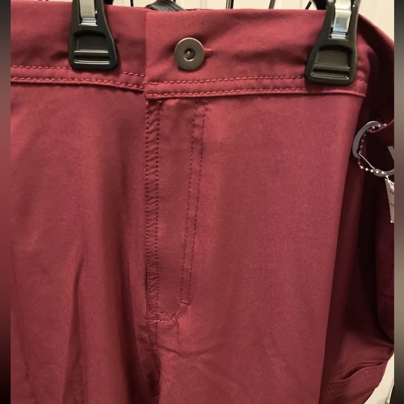 New Cherokee Infinity Burgundy Wine  3XL Men scrub pants bottoms CK200AS short - Picture 2 of 12